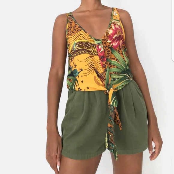 Farm Rio Printed Tank top - Picture 3 of 4